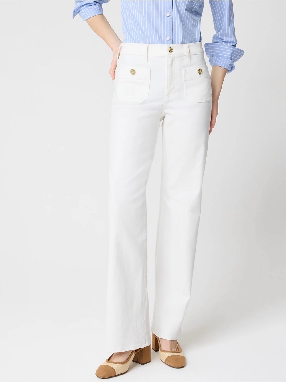 J. Crew Slim Wide-Legged Jean NWOT